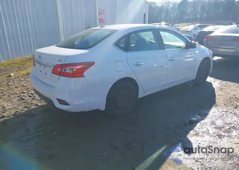 2016 Nissan Sentra Sv z USA, uszkodzony, nr VIN 3N1AB7AP0GY229591